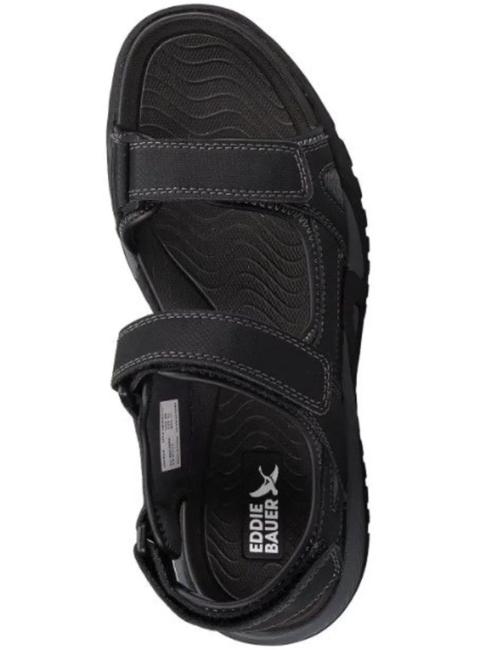 Eddie Bauer  Anchor Men's Water Sandal, Black Size Men 10     New With Tags